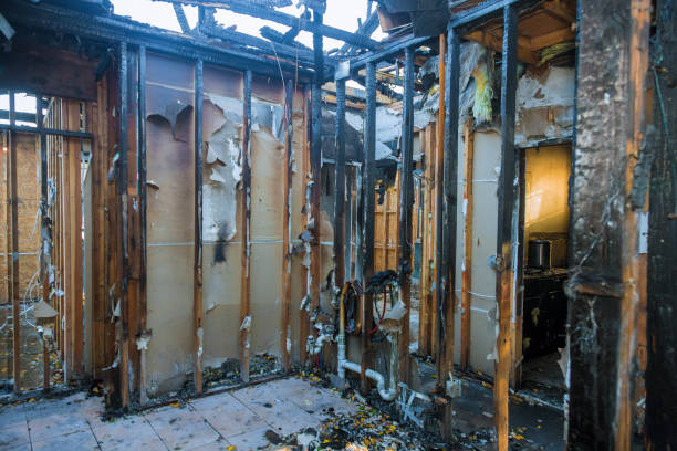 Professional Emergency Fire Cleanup technician working in St. Joseph, MI